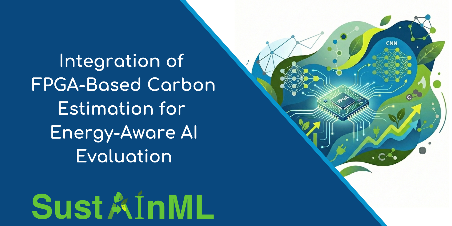 Integration of FPGA-Based Carbon Estimation for Energy-Aware AI Evaluation